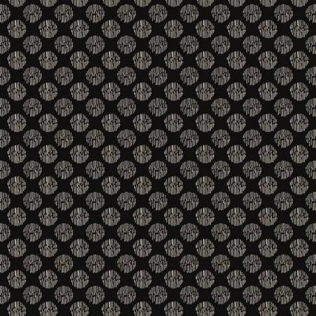Camelot Fabrics - Oxford - Textured Spot in Black