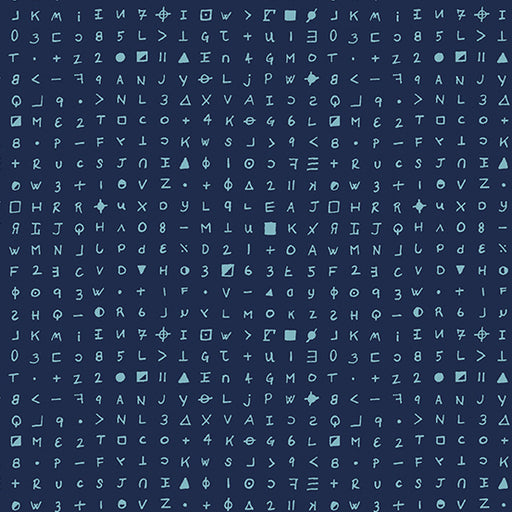 Fabric From The Basement by Giucy Giuce - Cryptography in Blue Moon