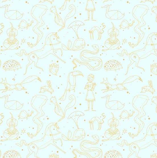 Lizzy House Whisper Palette Constellation in Gold Metallic