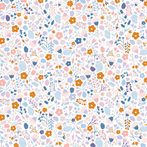 Floral Splendor by Cathy Nordstrom Petite Floral in Blue