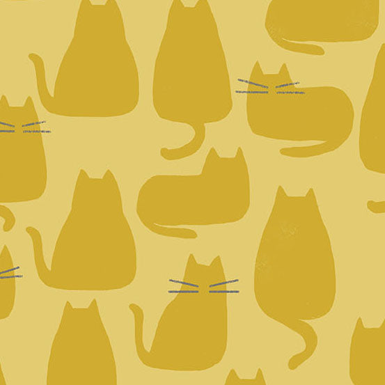Sarah Golden - Whiskers and Dash - Cats in Golden