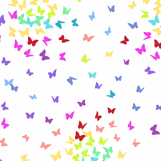 Andover Rainbow Sprinkles -  Butterflies