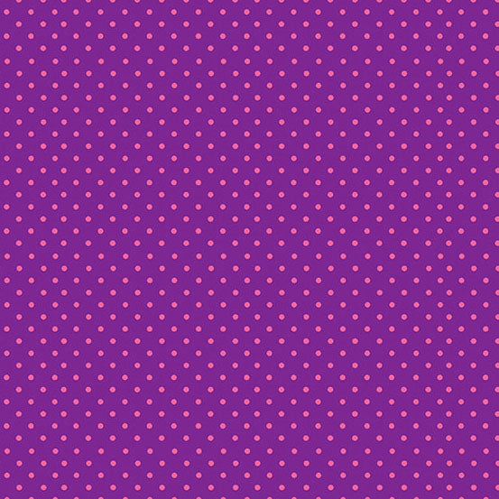 Makower Spots - Purple Pink