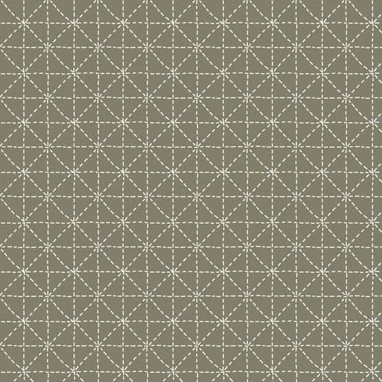 Sashiko by Makower - Grey