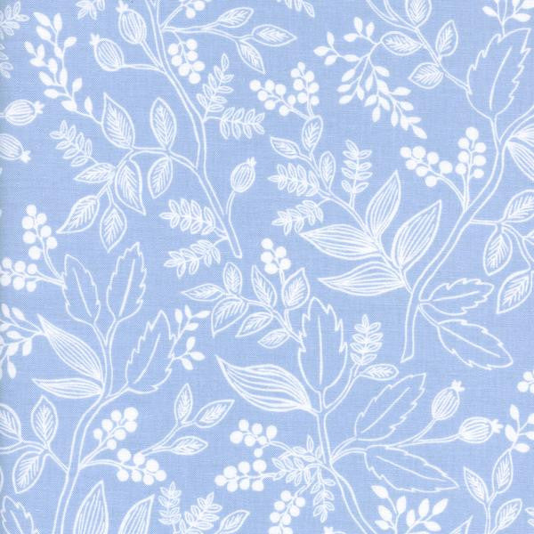Les Fleurs by Rifle Paper Co Queen Anne Pale Blue