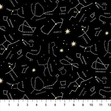 Figo Celestial by Yelena Bryksenkova - Constellations in Black