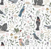 Birdwarch by Sara Bocaccini Meadows for Figo - Birds in White