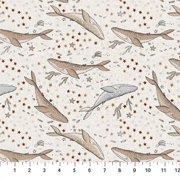 Stitch & Sparkle Cotton Duck 54 Jacobean Beige Color Sewing Fabric by The  Yard,D089G0001