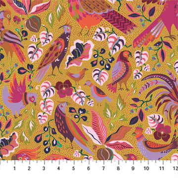 Swatch Book by Kathy Doughty - Feather Friends in Daybreak