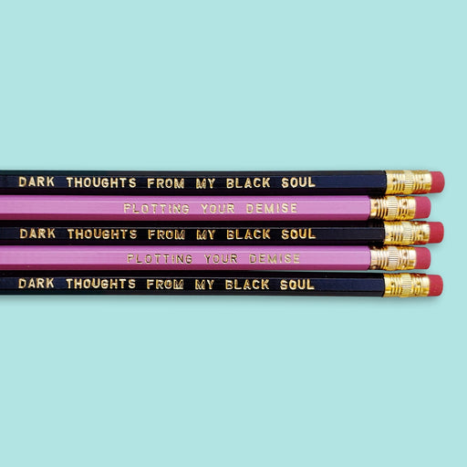 Holly Oddly - Pencil Set - Dark Thoughts
