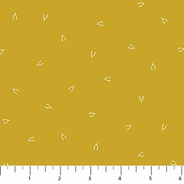 Figo Lucky Charms Basics - Wishbone in Mustard