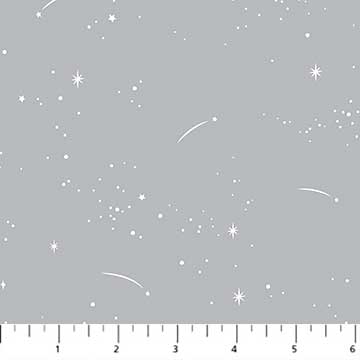 Figo Lucky Charms Basics - Shooting Stars In light grey