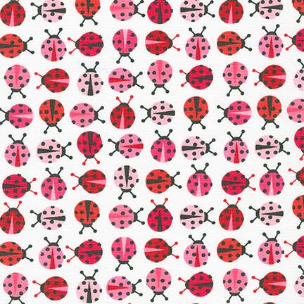 Special Buy - Robert Kaufman Urban Zoologie Ladybugs