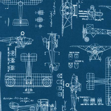 Vintage Planes Blueprint