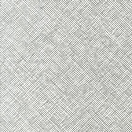 Carolyn Friedlander Widescreen - Crosshatch Grey — Fabric Spark
