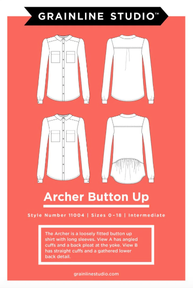 Grainline Archer Button Up Shirt