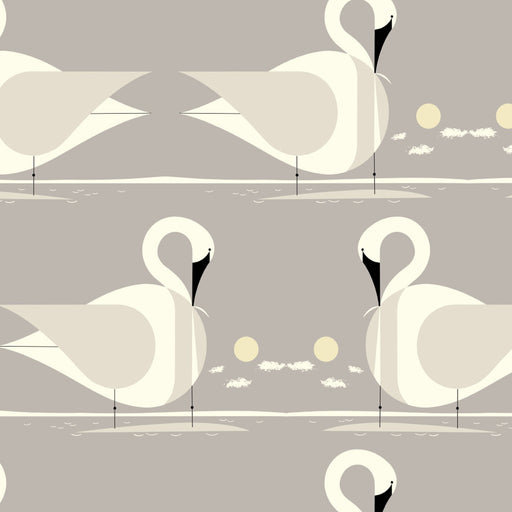 Charley Harper - Vanishing Birds - Trumpeter Swan