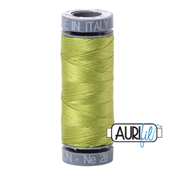 Aurifil Thread - 28wt 100% cotton  - small spool - 1231 Spring Green