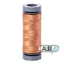Aurifil Thread - 28wt 100% cotton  - small spool - 2210 Caramel