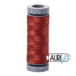 Aurifil Thread - 28wt 100% cotton  - small spool - 2350 Copper