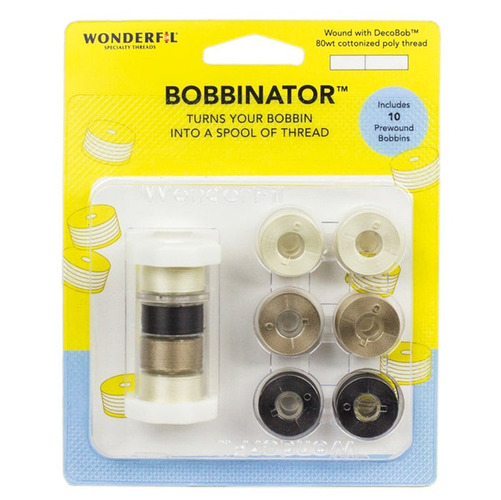 Wonderfil - Bobbinator - choose your colour and bobbin size