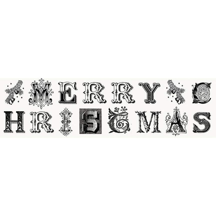 All About Christmas - Typography in White