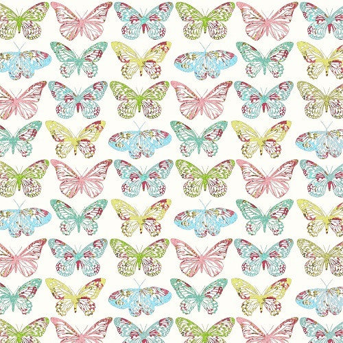 Fabscraps Serenity Butterfly multi