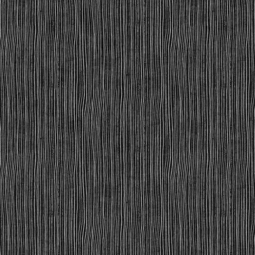Figo Harmony Linen/Cotton blend - Stripes in Charcoal