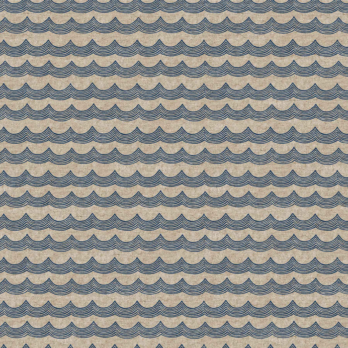 Figo Terra by Ghazal Razavi - Waves in Navy