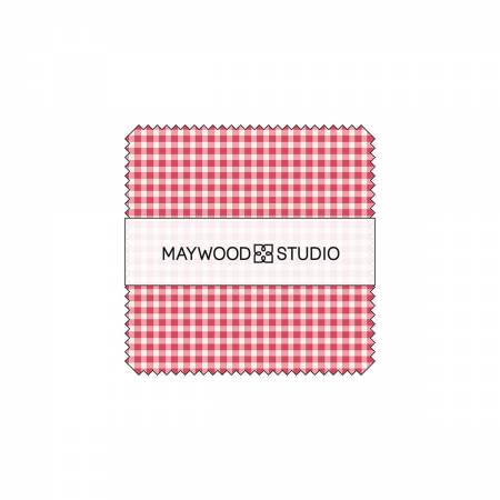 Maywood Studio Classic Check - 5" square Charm Pack 42 pieces