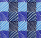 Kokka Imports - Pikku Saari Lighweight Canvas blue