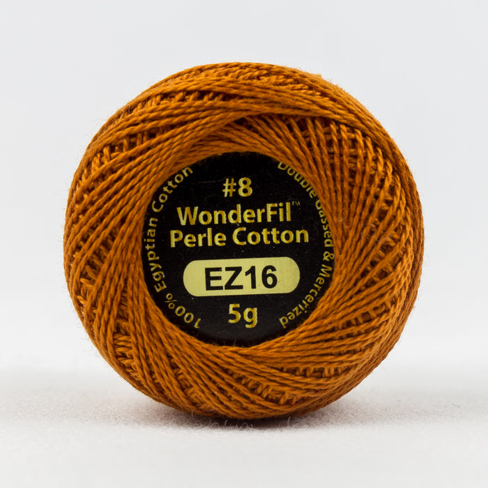Wonderfil Eleganza Perle Cotton 8wt. - Exotic Spice 16