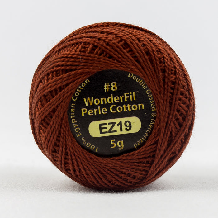 Wonderfil Eleganza Perle Cotton 8wt. - Autumn Leaf 19