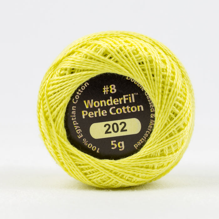 Wonderfil Eleganza Perle Cotton 8wt. - Winter Sun 202