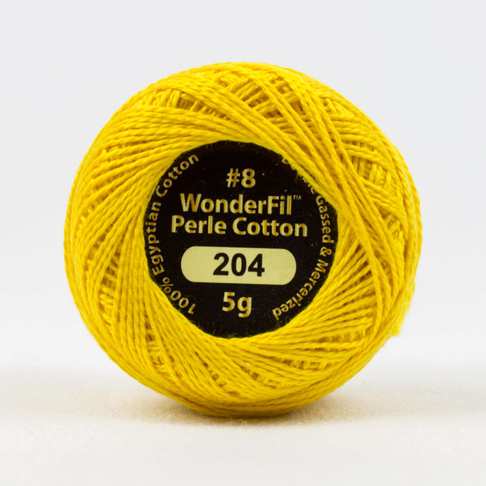 Wonderfil Eleganza Perle Cotton 8wt. - Radiant Gold 204