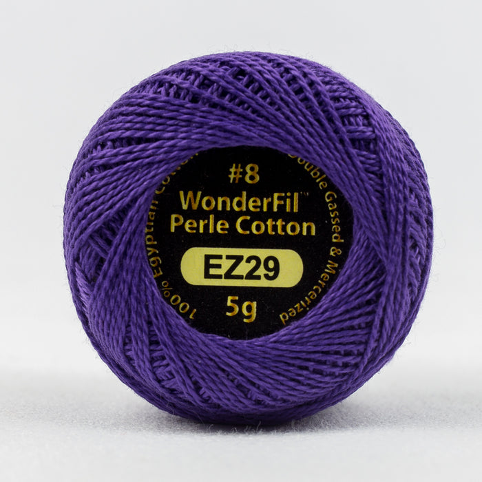 Wonderfil Eleganza Perle Cotton 8wt. - Blueberry Bush 29