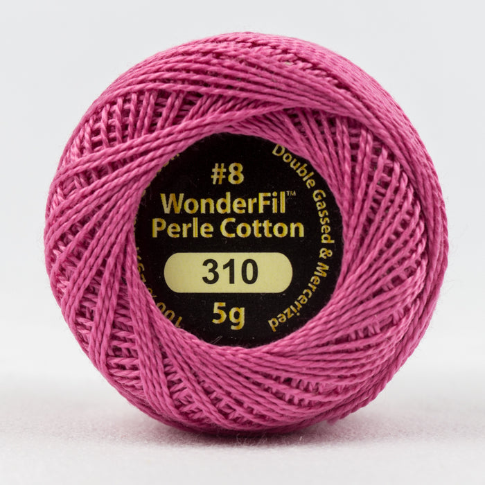Wonderfil Eleganza Perle Cotton 8wt. - Pink Gloss 310