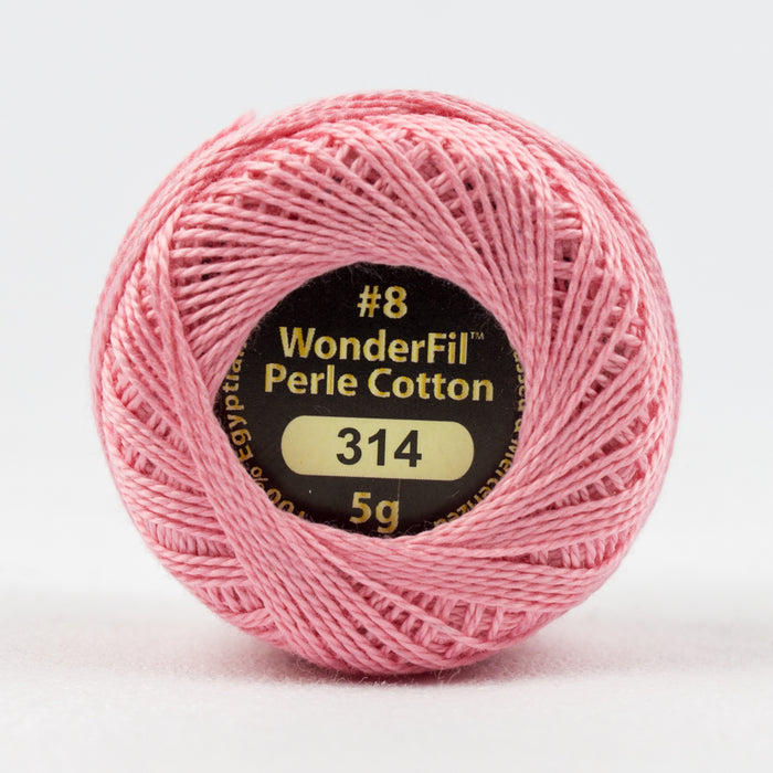 Wonderfil Eleganza Perle Cotton 8wt. -Blushing Apricot 314