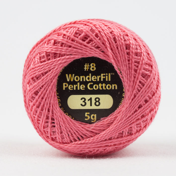 Wonderfil Eleganza Perle Cotton 8wt. - Bubble Gum 318