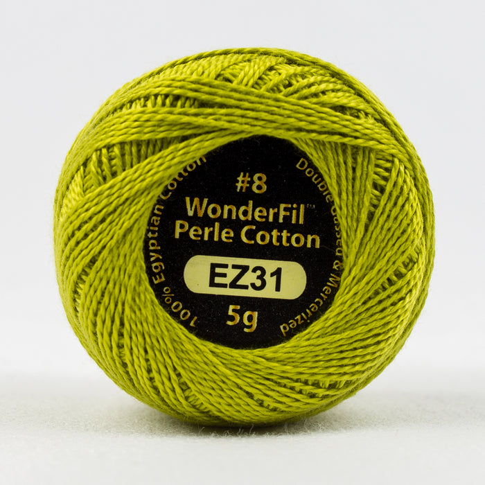 Wonderfil Eleganza Perle Cotton 8wt. - Lemongrass 31
