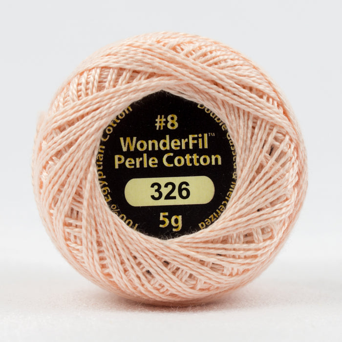 Wonderfil Eleganza Perle Cotton 8wt. - Cherry Blossom 326