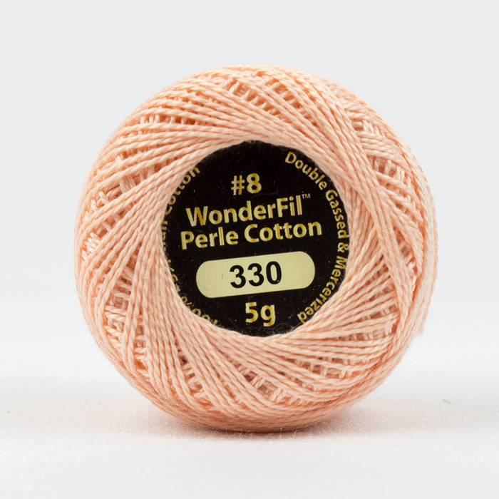 Wonderfil Eleganza Perle Cotton 8wt. - Peach Fuzz 330