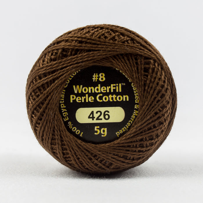 Wonderfil Eleganza Perle Cotton 8wt. - Nutmeg 426