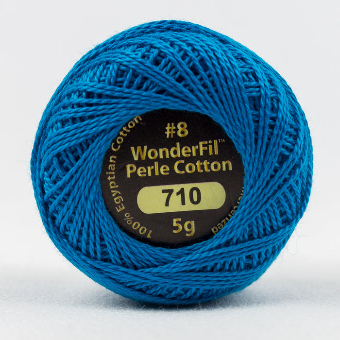 Wonderfil Eleganza Perle Cotton 8wt. - Bottle Blue 710