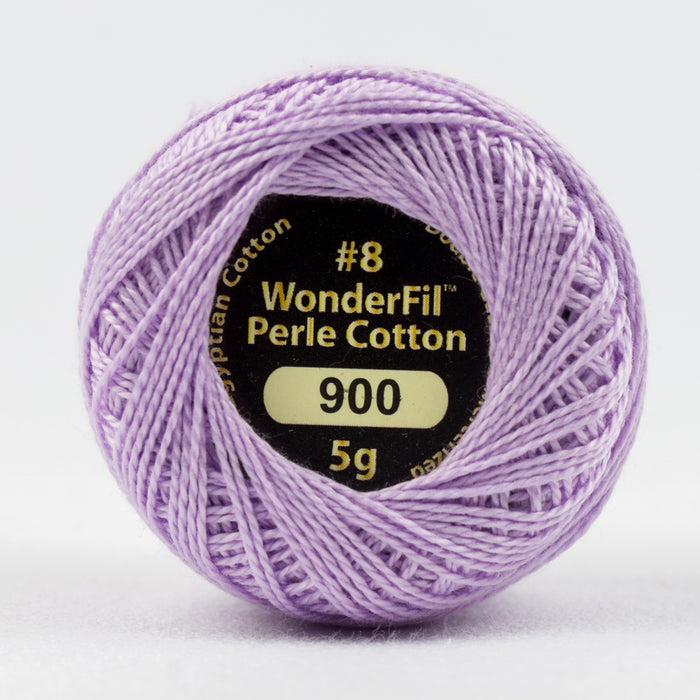 Wonderfil Eleganza Perle Cotton 8wt. - French Lavendar 900