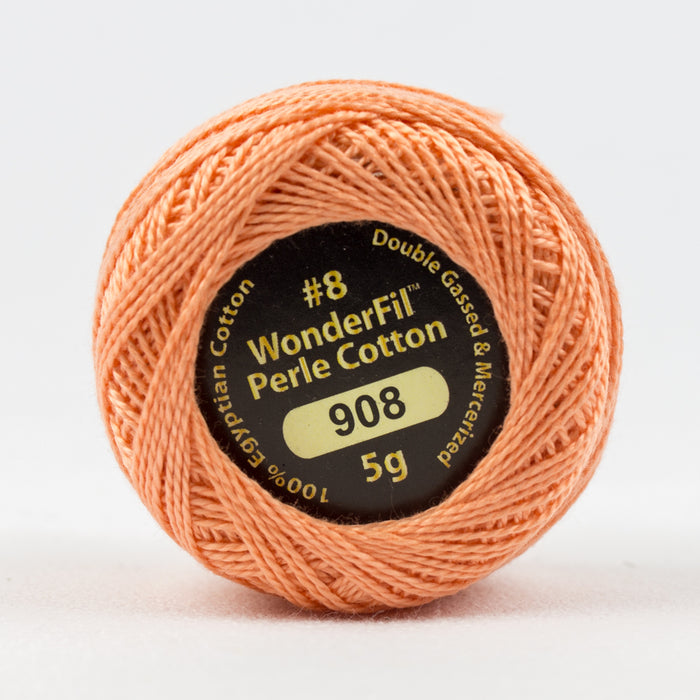Wonderfil Eleganza Perle Cotton 8wt. - Grapefruit 908
