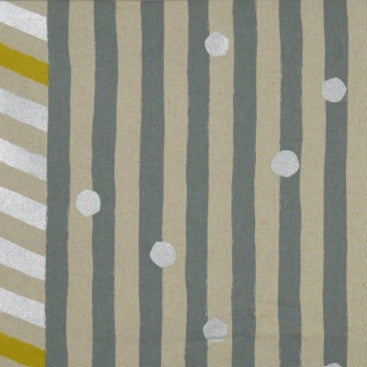 Echino - Bordered Stripe Gray