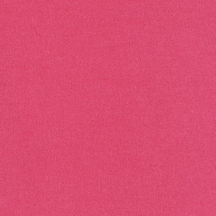 Robert Kaufman Solid Flannel - Hot Pink