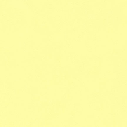 Robert Kaufman Solid Flannel - Light Yellow
