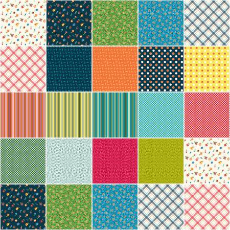 Denyse Schmidt Five and Ten Design Roll - Jelly Roll